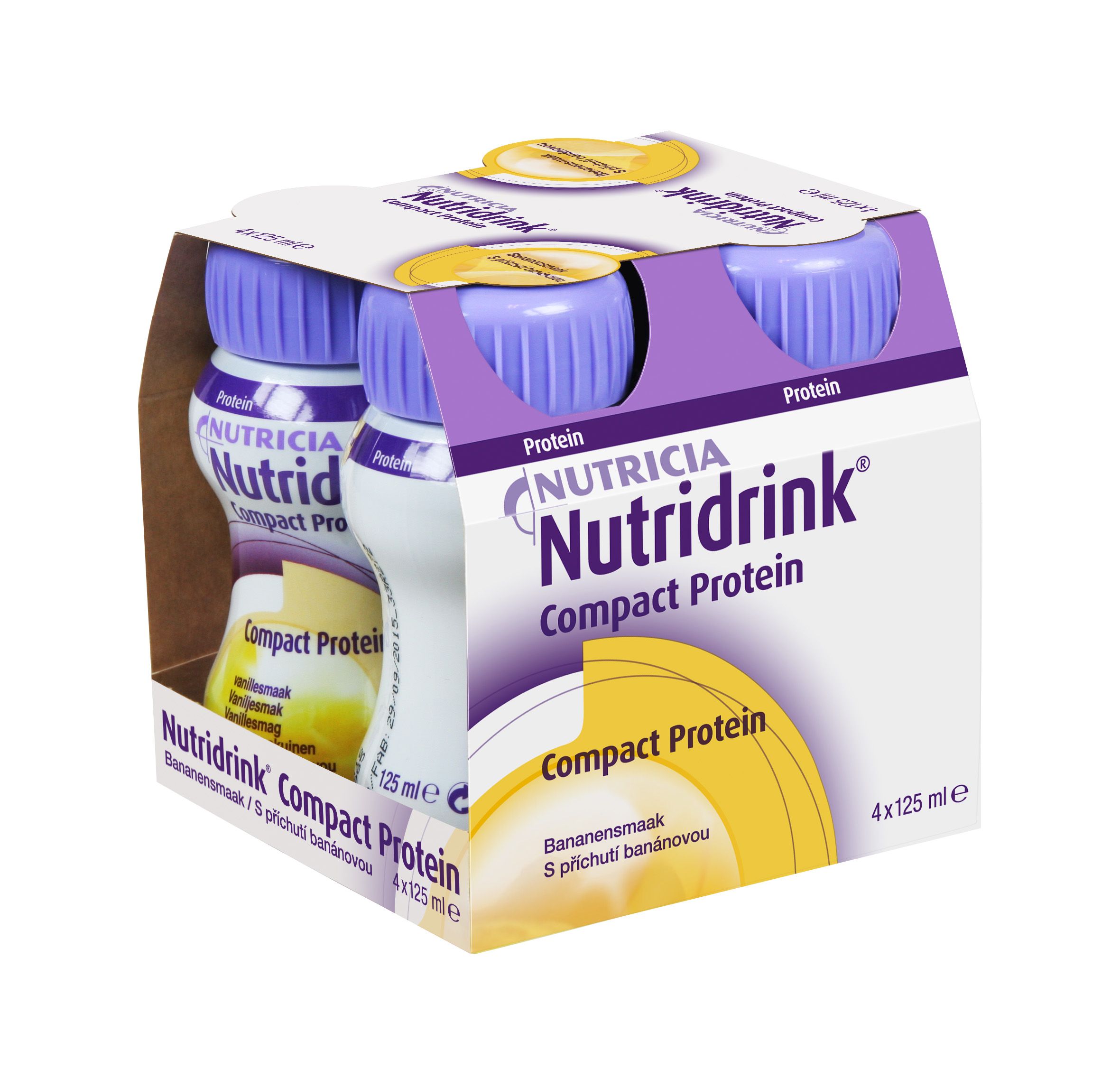 Nutridrink Compact Protein banán 4x125 ml Nutridrink