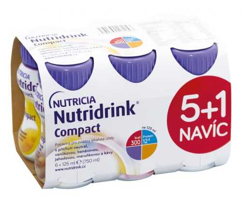 Nutridrink Compact balíček 5+1 6x125 ml Nutridrink