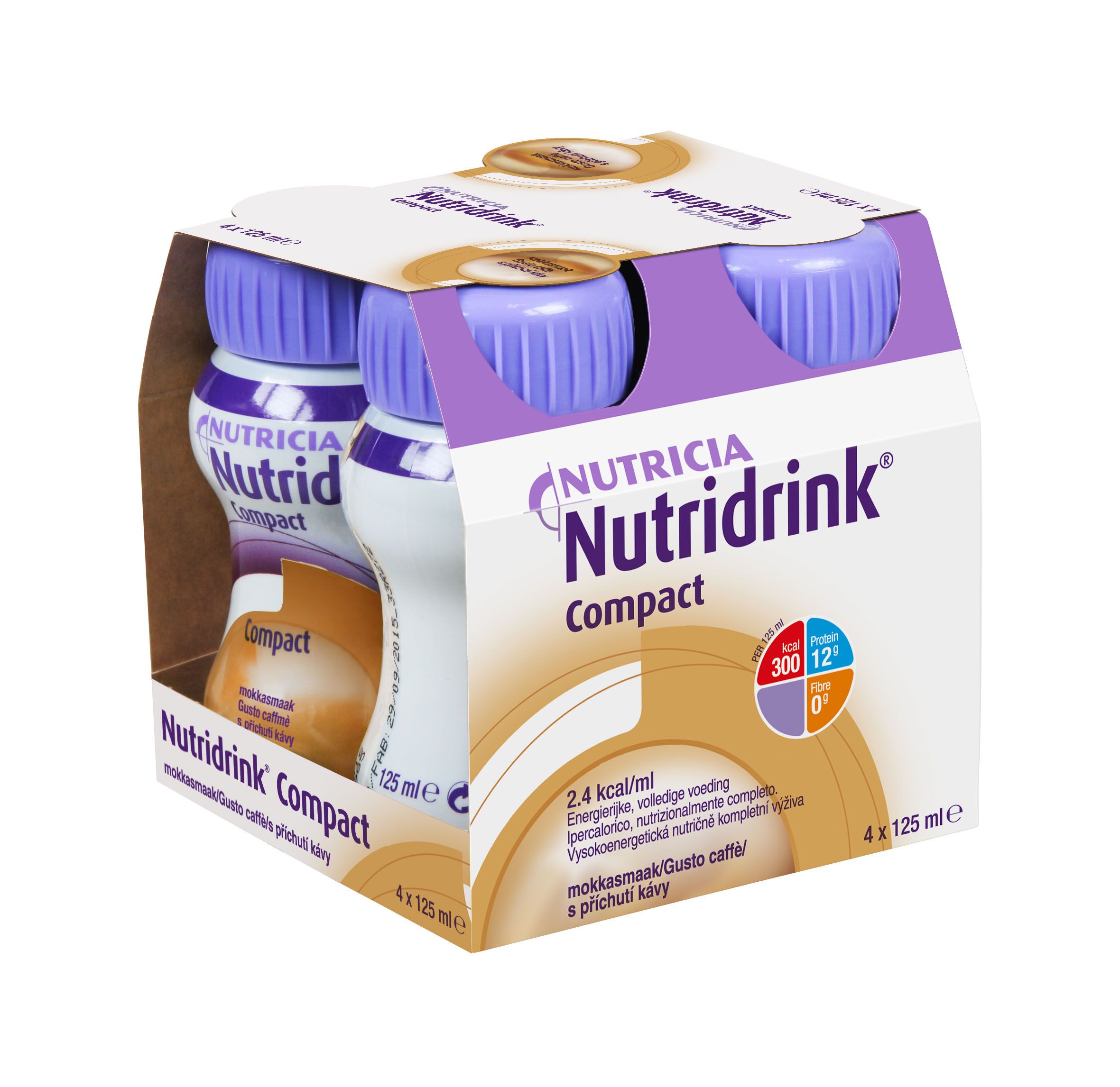 Nutridrink Compact káva 4x125 ml Nutridrink