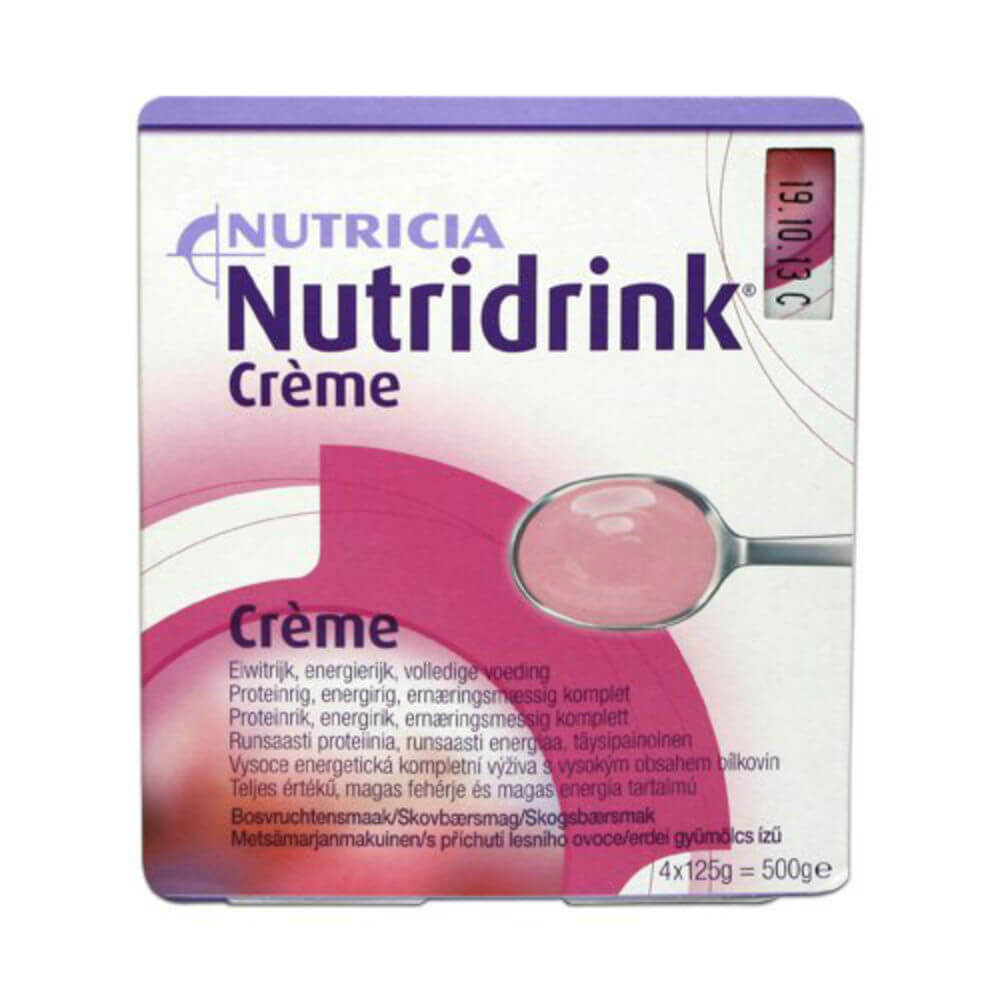 Nutridrink Creme lesní ovoce 4x125 ml Nutridrink
