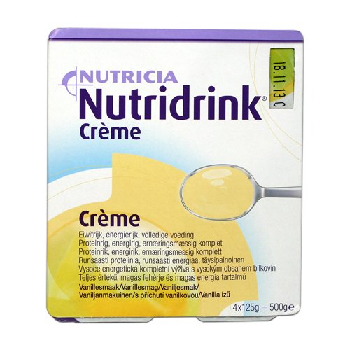 Nutridrink Creme vanilka 4x125 ml Nutridrink