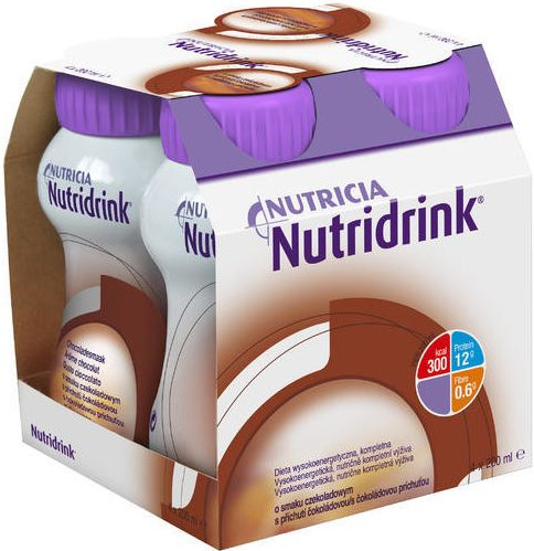 Nutridrink čokoláda 4x200 ml Nutridrink