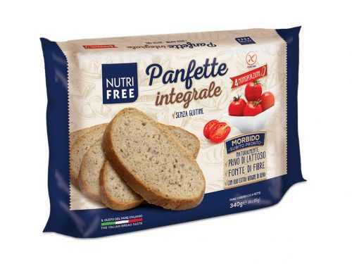 Nutrifree Bezlepkový celozrnný krájený chléb Panfette 340 g Nutrifree