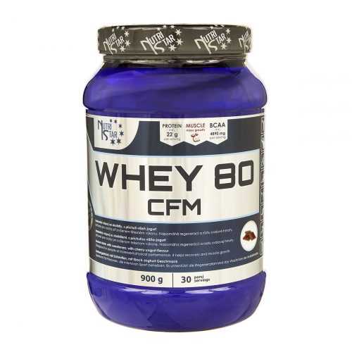 Nutristar WHEY 80 CFM 900 g čokoláda Nutristar