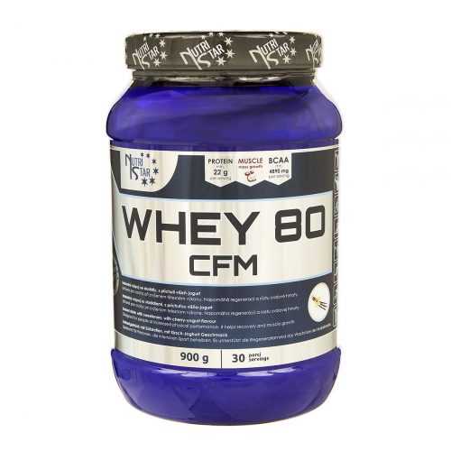 Nutristar WHEY 80 CFM 900 g vanilka Nutristar