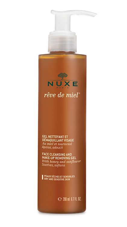 Nuxe Rêve de Miel Čisticí a odličovací gel na obličej 200 ml Nuxe