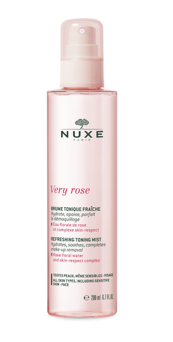 Nuxe Very Rose Osvěžující odličovací tonikum 200 ml Nuxe