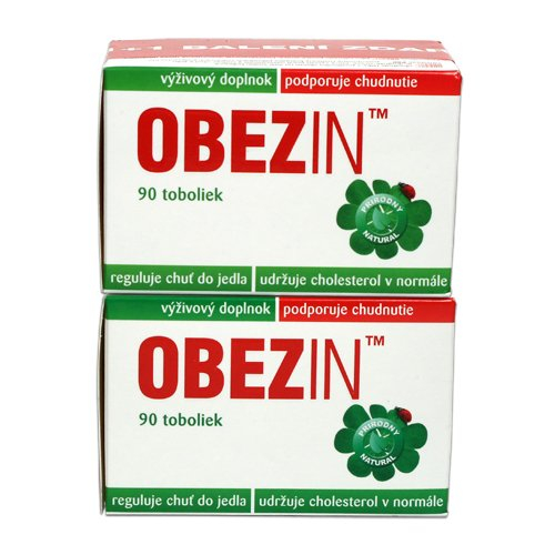 Obezin cenově výhodné balení 2x90 tobolek Obezin