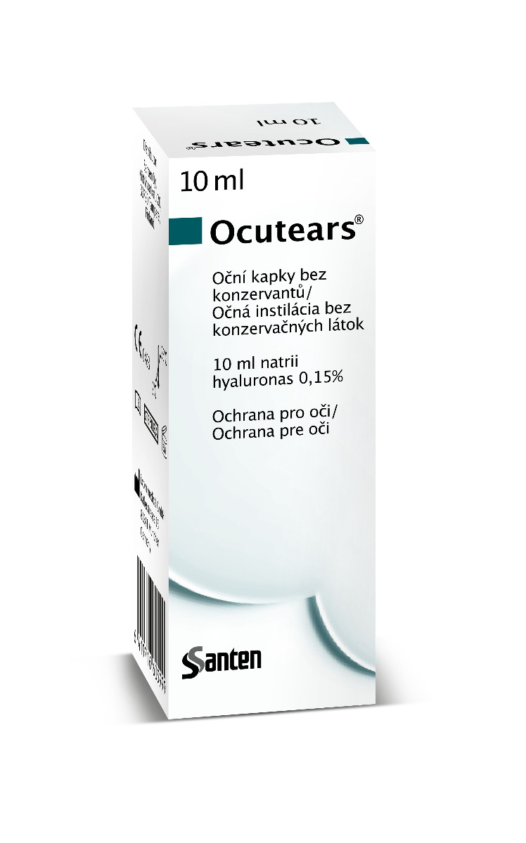 Ocutears Oční kapky bez konzervantů 10 ml Ocutears
