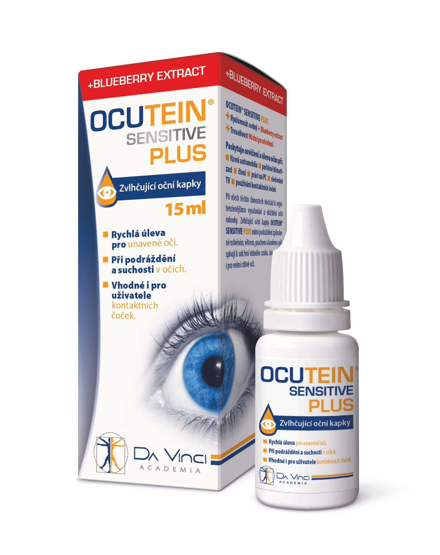 Ocutein Sensitive Plus oční kapky 15 ml Ocutein
