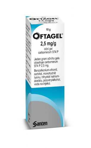 Oftagel oční gel 10 g Oftagel