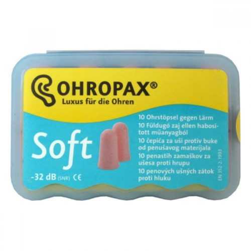 Ohropax SOFT Chrániče sluchu 10 ks Ohropax