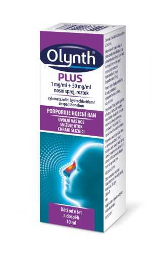 Olynth Plus 1 mg/ml + 50 mg/ml nosní sprej 10 ml Olynth