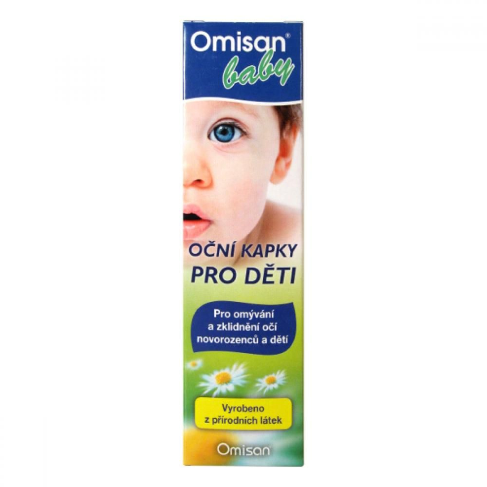 Omisan Baby oční kapky pro děti 50 ml Omisan