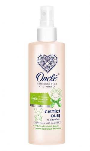 Onclé Čistící olej na zadeček s BIO šípkovým olejem 200 ml Onclé