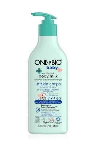 OnlyBio Hypoalergenní tělové mléko pro miminka 300 ml OnlyBio