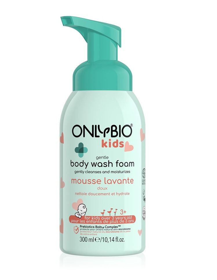 OnlyBio Jemná mycí pěna pro děti od 3 let 300 ml OnlyBio