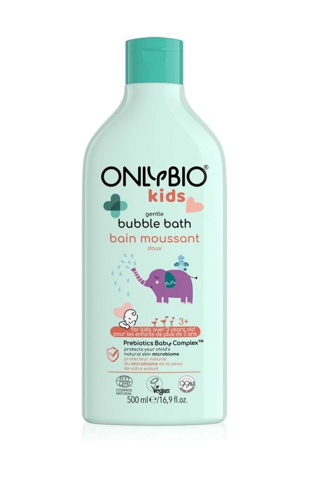 OnlyBio Jemná pěna do koupele pro děti od 3 let 500 ml OnlyBio