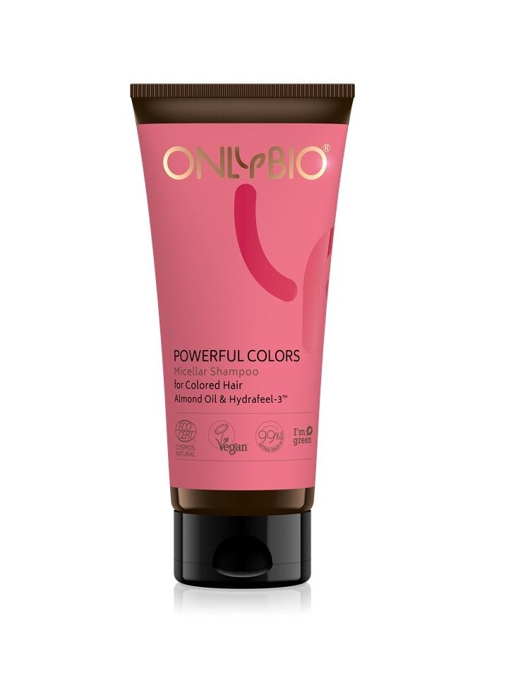 OnlyBio Micelární šampon na barvené vlasy Powerful Colors 200 ml OnlyBio