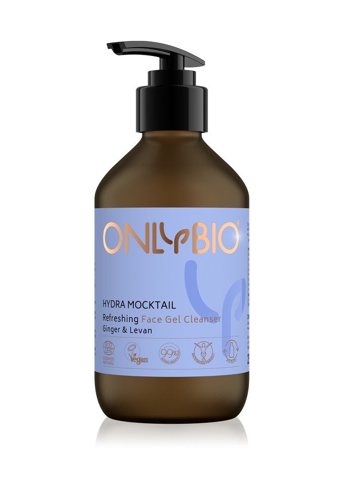 OnlyBio Osvěžujicí pleťový čisticí gel Hydra Mocktail 250 ml OnlyBio