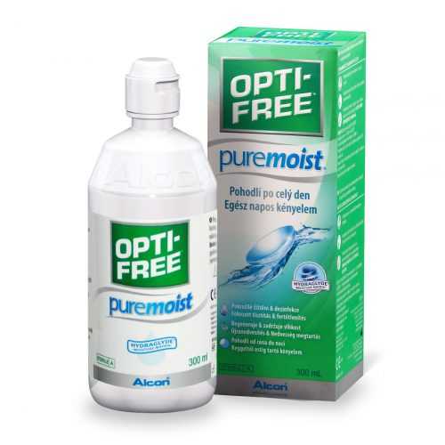 Opti free PureMoist roztok na kontaktní čočky 300 ml Opti free