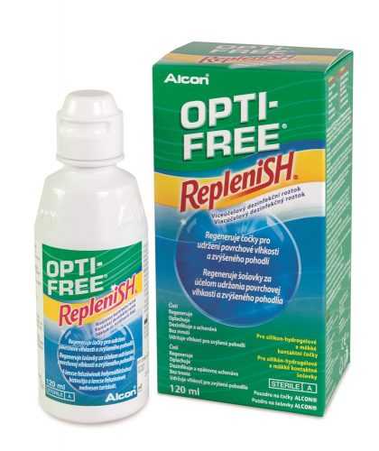 Opti free REPLENISH roztok na kontaktní čočky 120 ml Opti free