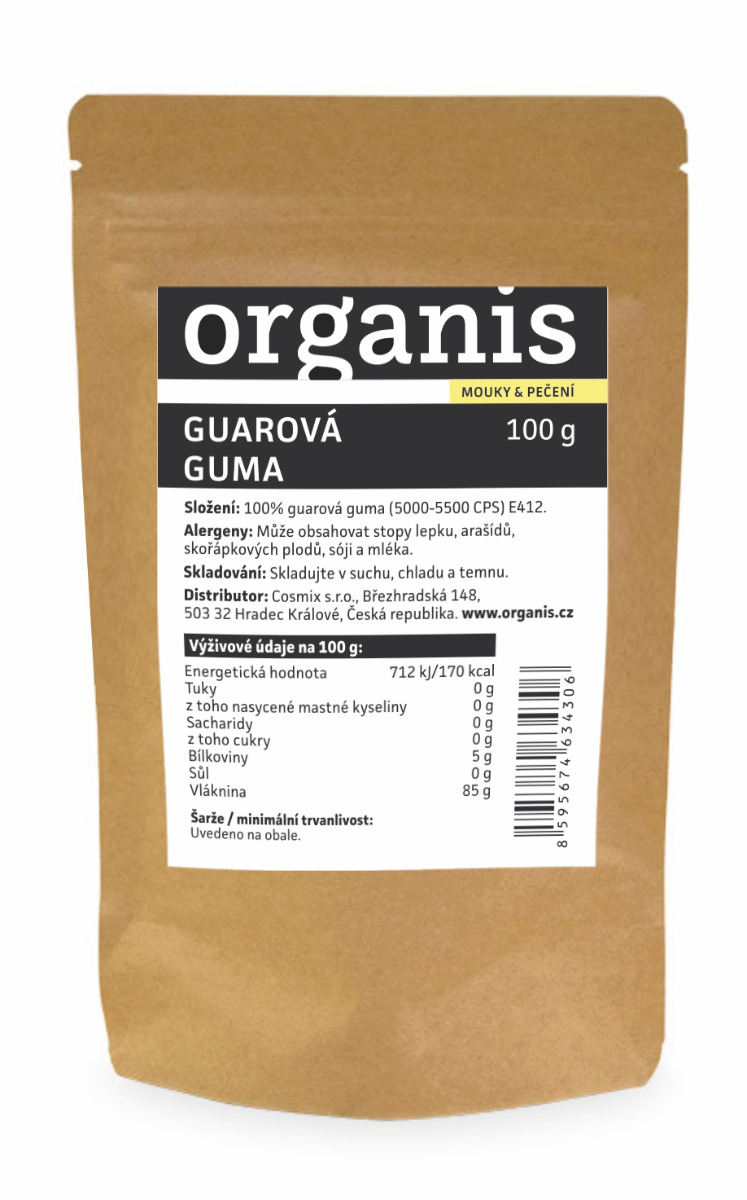 Organis Guarová guma 100 g Organis