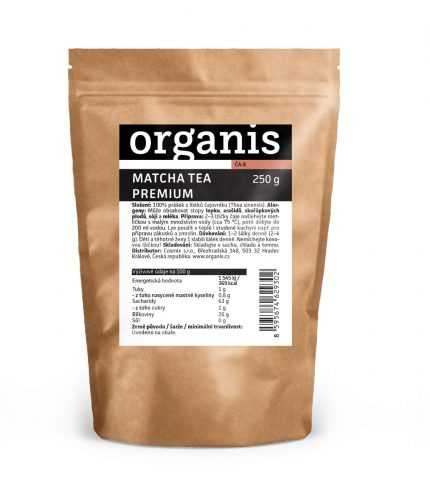 Organis Matcha Tea Premium 250 g Organis