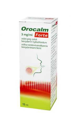 Orocalm Forte 3 mg/ml orální sprej 15 ml Orocalm