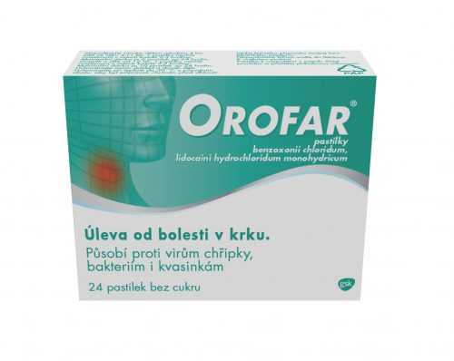 Orofar 24 pastilek Orofar