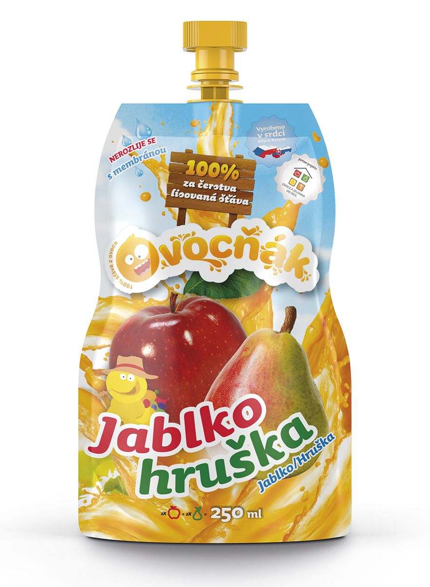 Ovocňák jablko-hruška mošt 250 ml Ovocňák