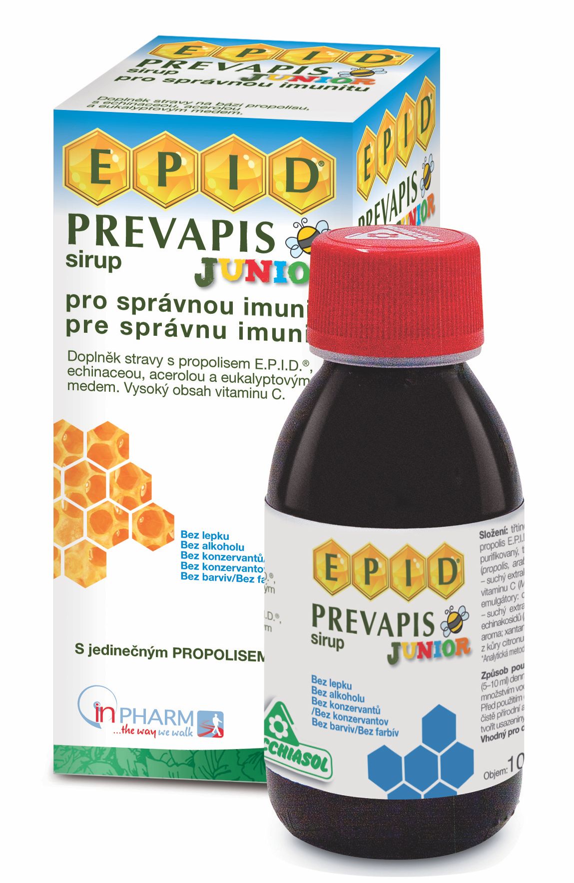 PREVAPIS Junior sirup 100 ml PREVAPIS