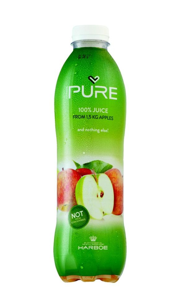 PURE Apple 100% jablečná lisovaná šťáva 1 l PURE