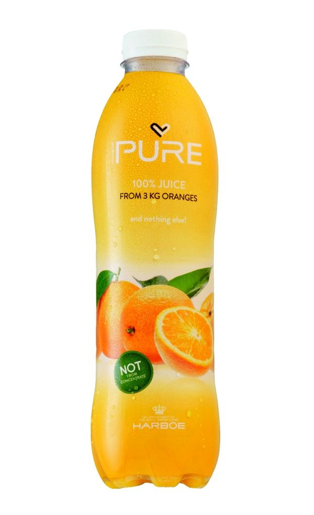 PURE Orange 100% pomerančová lisovaná šťáva 1 l PURE