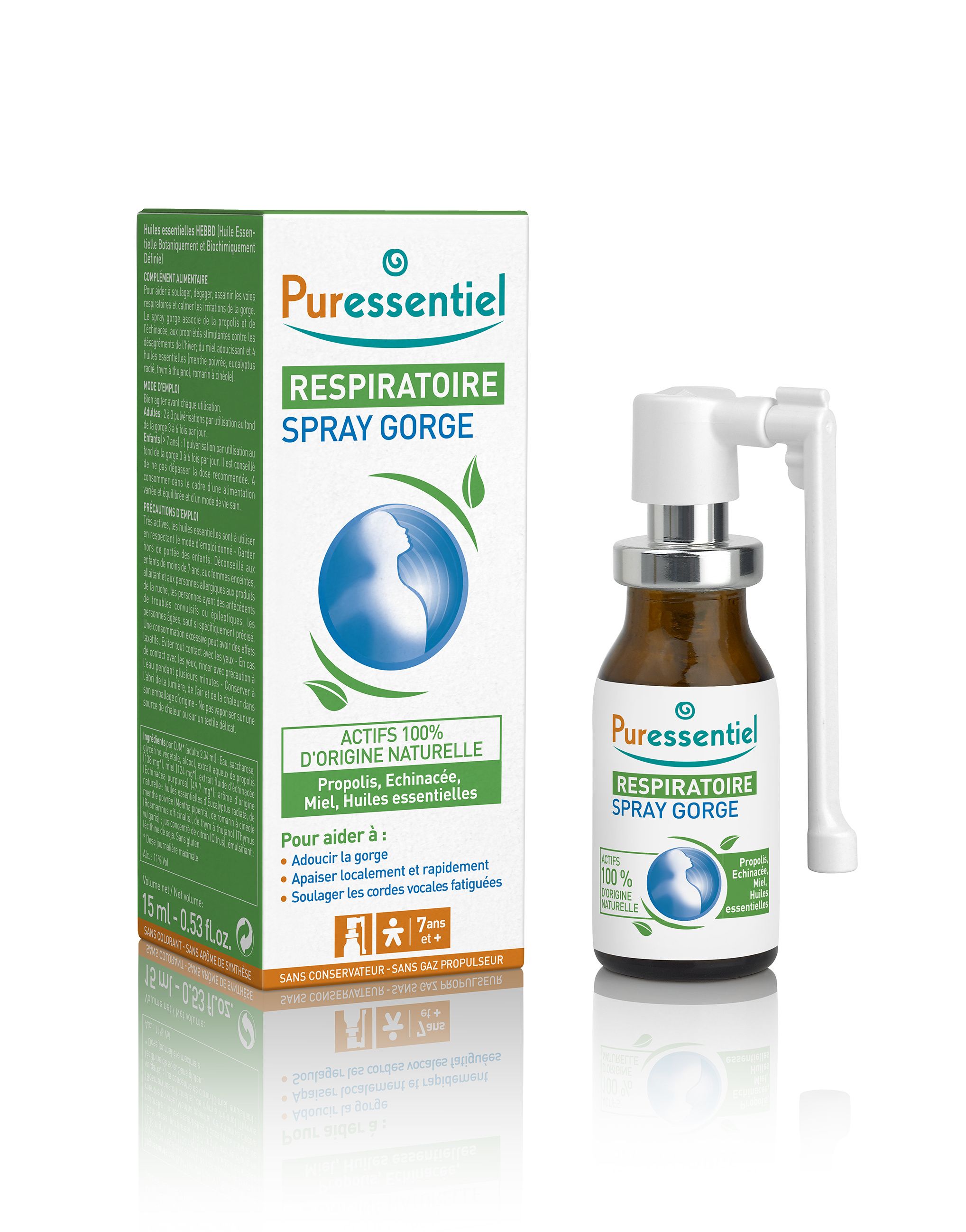 PURESSENTIEL Sprej do krku 15 ml PURESSENTIEL