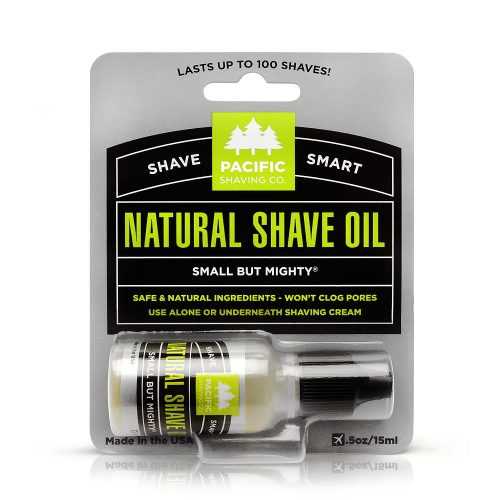 Pacific Shaving Pánský přírodní olej na holení 15 ml Pacific Shaving
