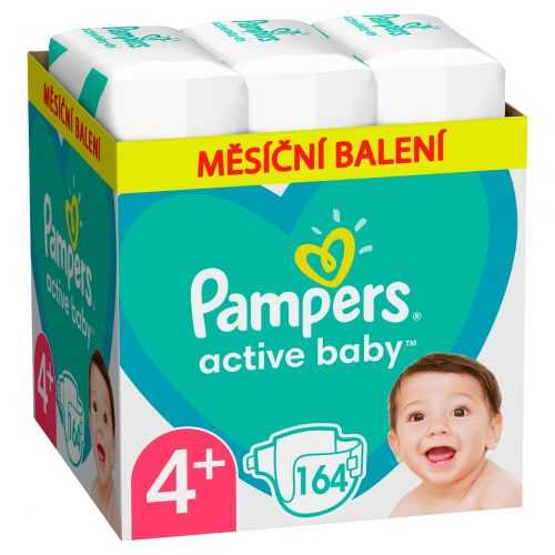 Pampers Active Baby vel. 4+ Monthly Pack 10-15 kg dětské pleny 16 ks Pampers