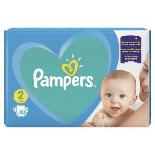 Pampers New Baby-Dry vel. 2 4-8 kg dětské pleny 43 ks Pampers
