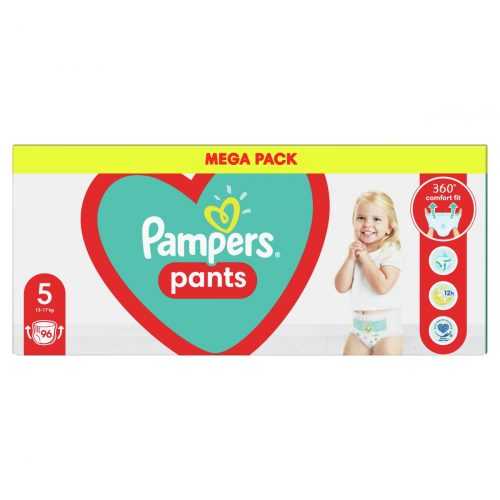 Pampers Pants vel. 5 Mega Pack 12-17 kg plenkové kalhotky 96 ks Pampers