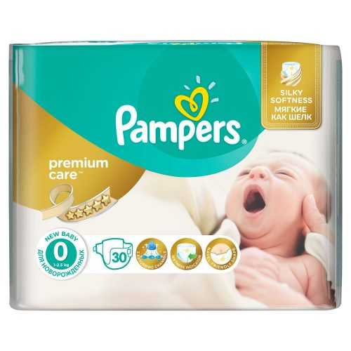 Pampers Premium Care vel. 0 Newborn 1-2