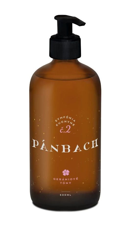 Pánbach Prostředek na mytí nádobí geranium 500 ml Pánbach