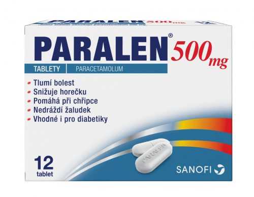 Paralen 500 mg 12 tablet Paralen