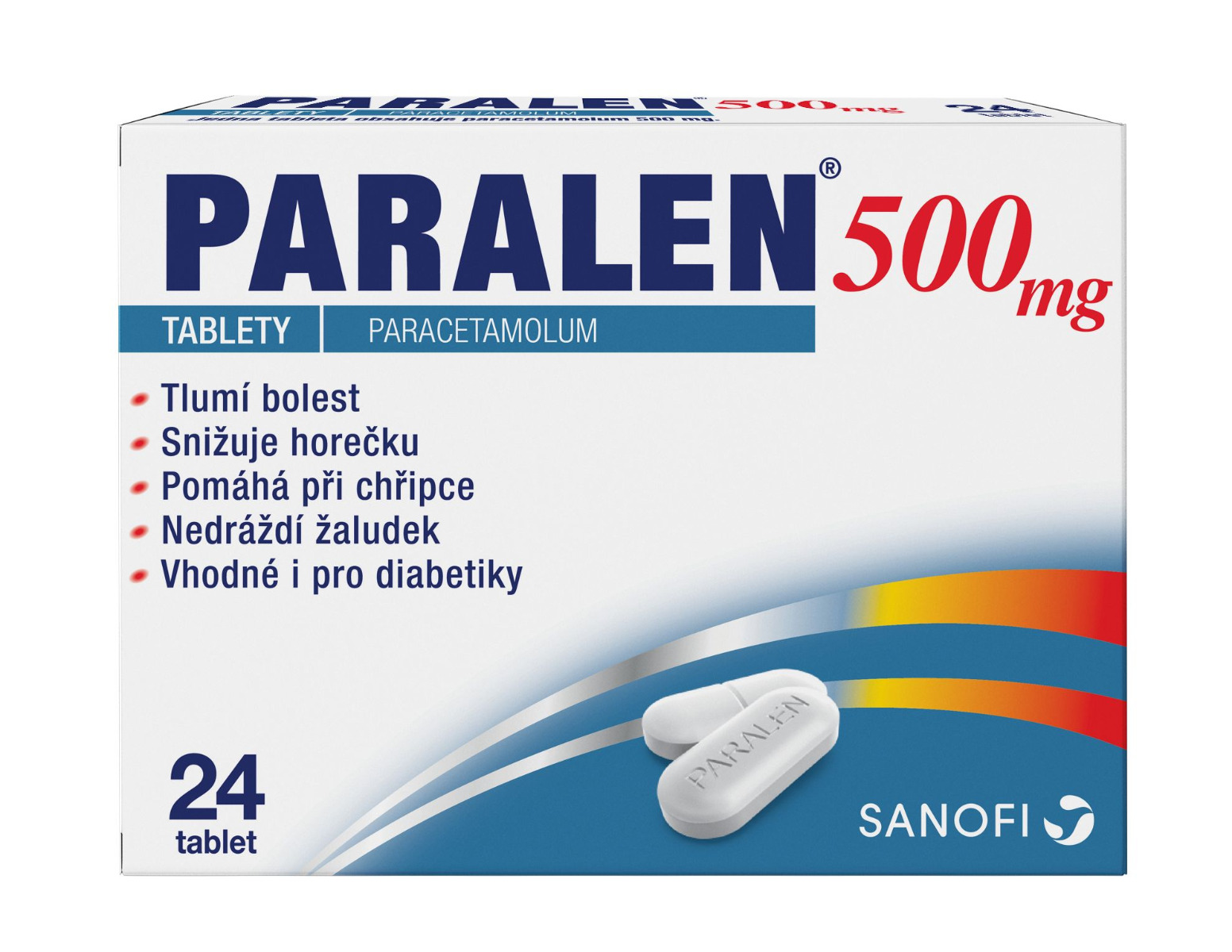 Paralen 500 mg 24 tablet Paralen