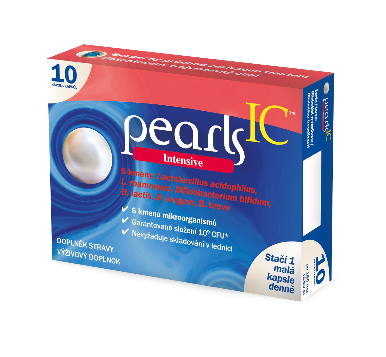 Pearls IC 10 kapslí Pearls