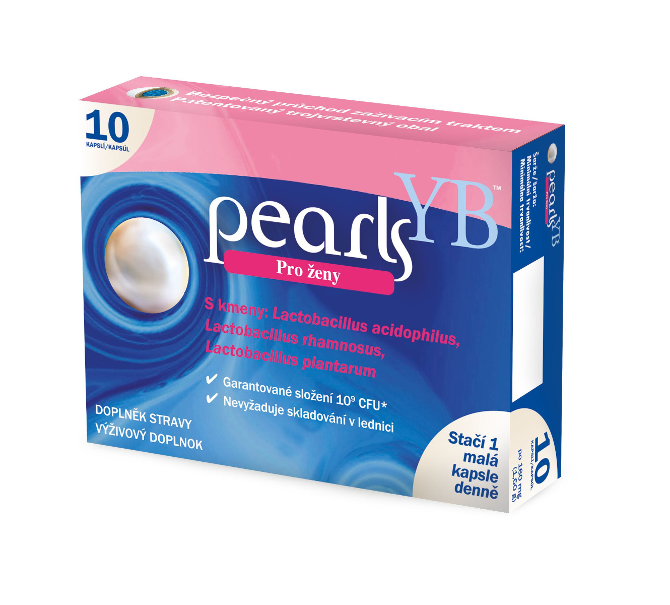 Pearls YB 10 kapslí Pearls