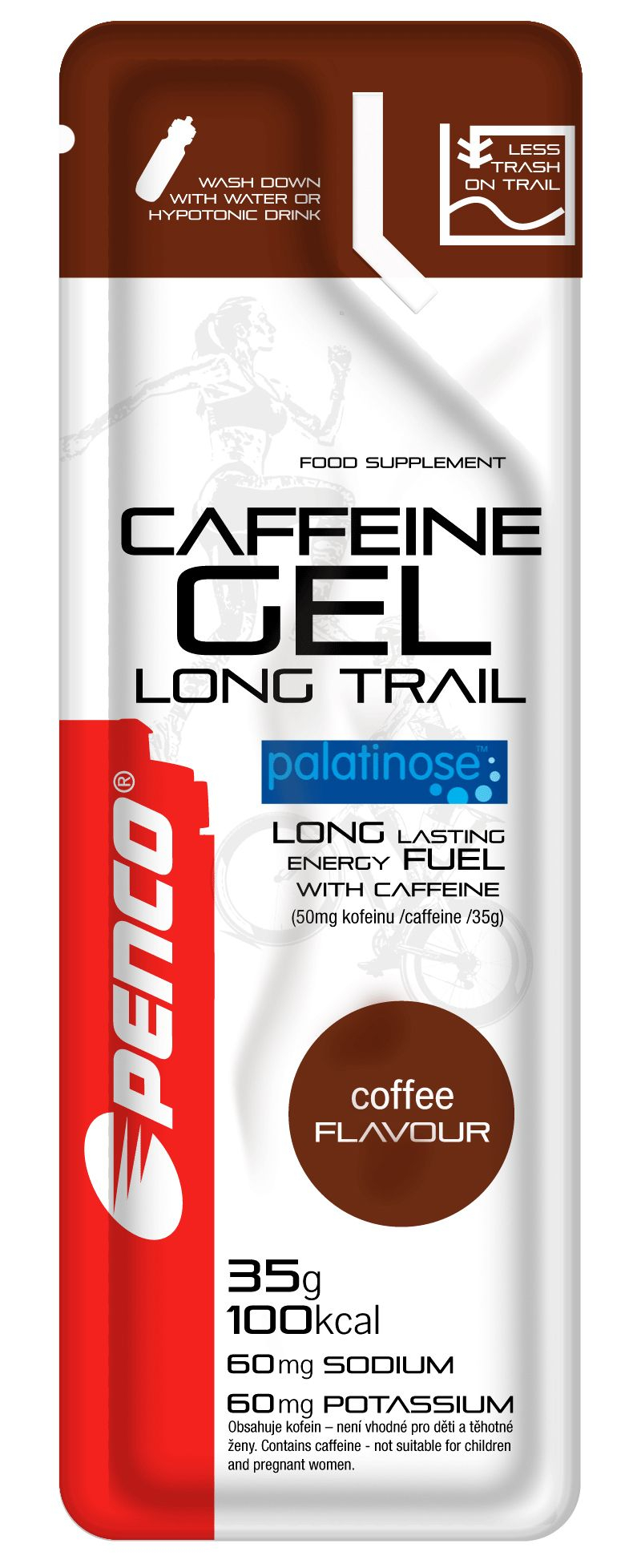 Penco Caffeine gel Long Trail káva 35 g Penco
