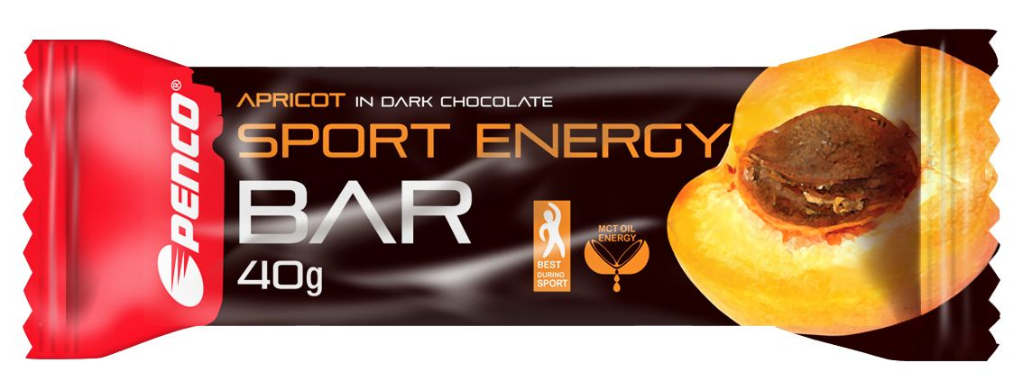 Penco Sport Energy bar meruňka hořká čokoláda 40 g Penco