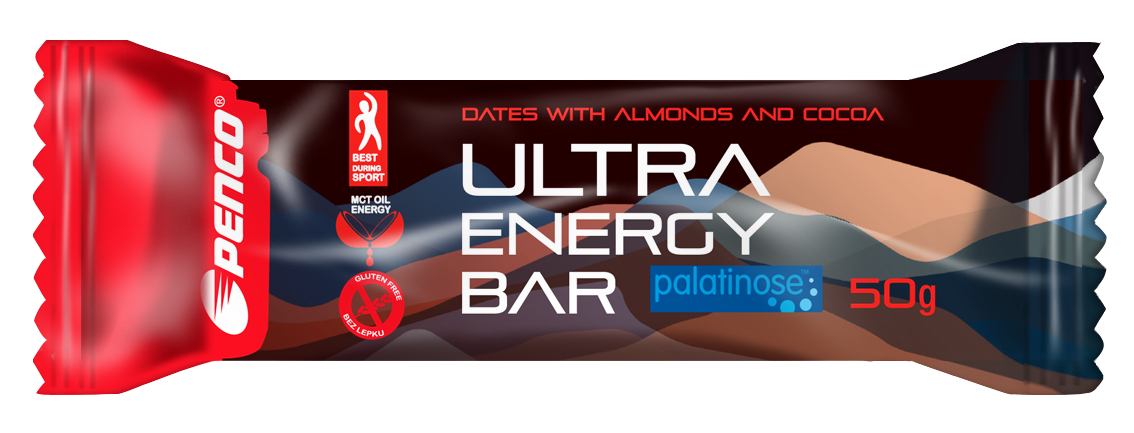 Penco Ultra Energy Bar Datle&Kakao-Mandle tyčinka 50 g Penco