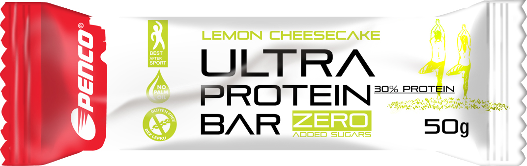 Penco Ultra Protein Bar Lemon Cheesecake proteinová tyčinka 50 g Penco