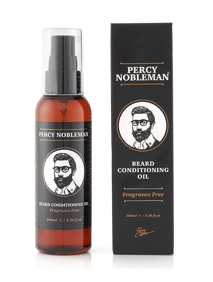 Percy Nobleman Pánský vyživující olejový kondicionér na vousy bez parfemace 100 ml Percy Nobleman